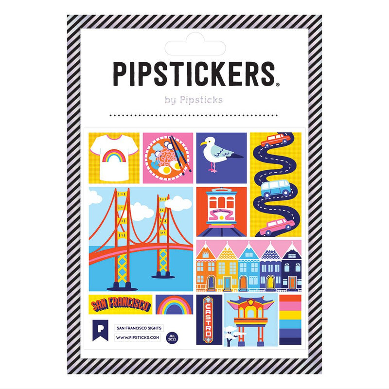 PIPSTICKERS - San Francisco Sights Arts & Entertainment