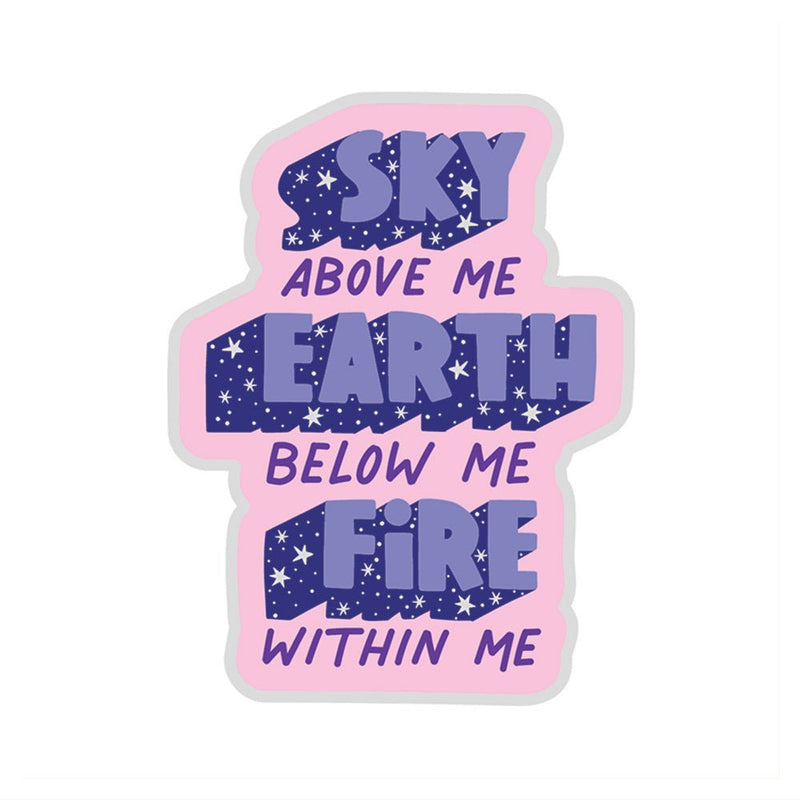 PIPSTICKERS - Sky Earth Fire Vinyl Electronics