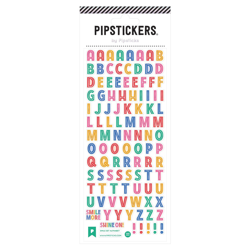 PIPSTICKERS - Smile Set Alphabet Toys & Games