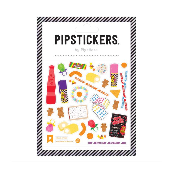 PIPSTICKERS - Snack Attack Arts & Entertainment