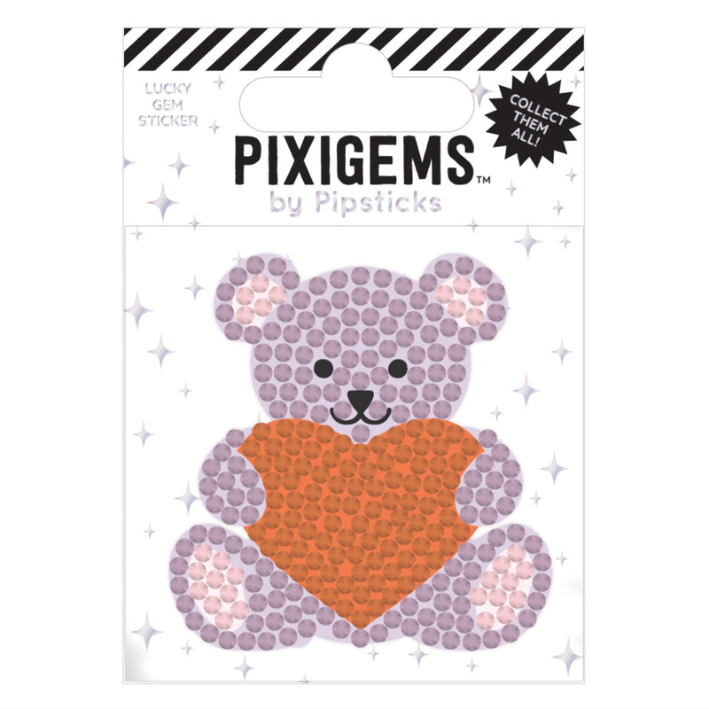 PIPSTICKERS - Tess Teddy Pixigem Arts & Entertainment