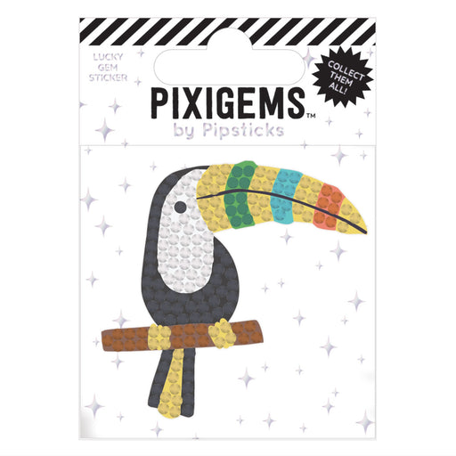 PIPSTICKERS - Tex Toucan Pixigem Arts & Entertainment