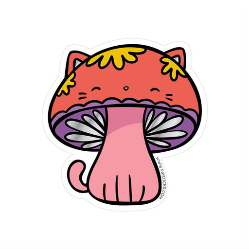 PIPSTICKERS - Toadstool Tabby Vinyl Electronics