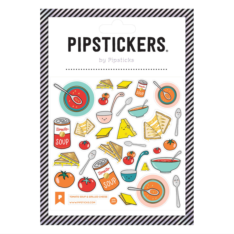 PIPSTICKERS - Tomato Soup & Grilled Cheese Arts & Entertainment