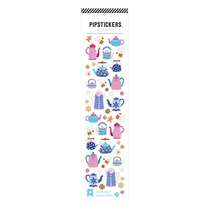 PIPSTICKERS - Too Cozy Teapots Arts & Entertainment