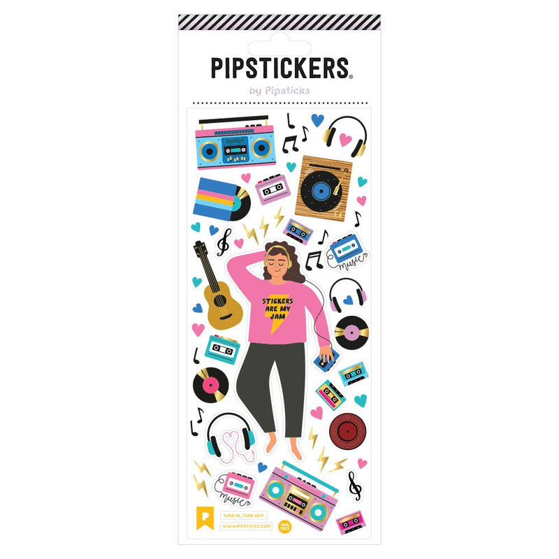 PIPSTICKERS - Tune In, Tune Out Arts & Entertainment