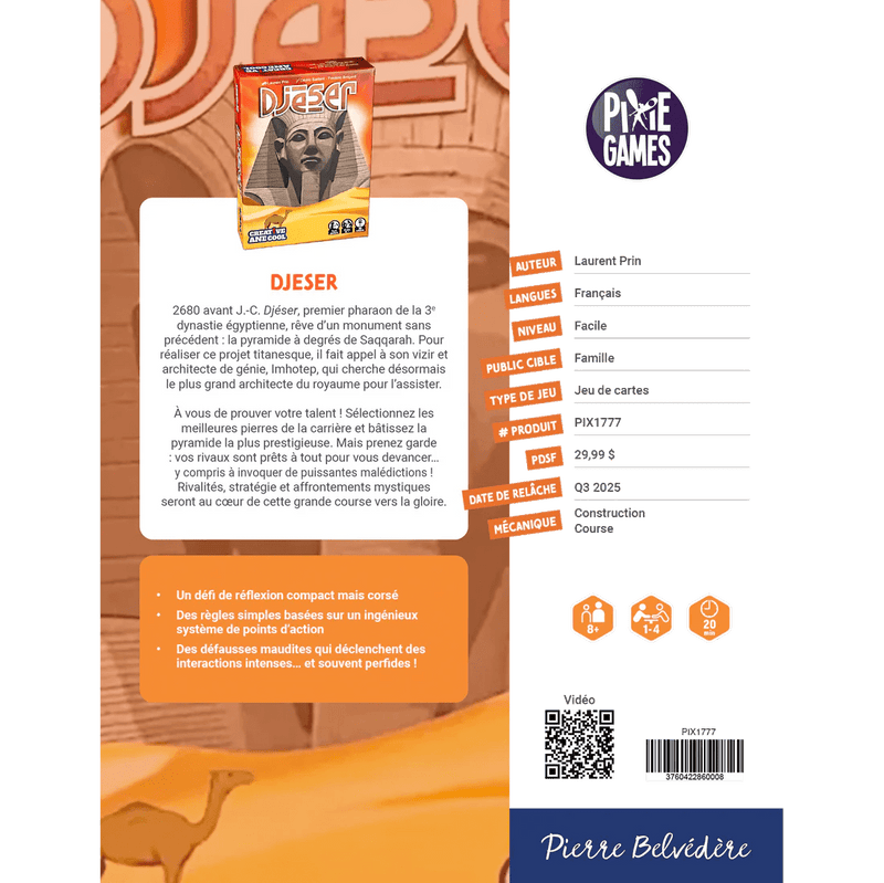 PIXIES GAMES - DJESER Games & Toys