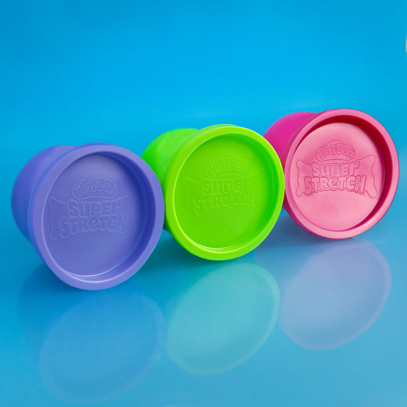 Play - Doh - 3 Stack Jars - SUPER STRETCH - Fruity Fun Toys & Games