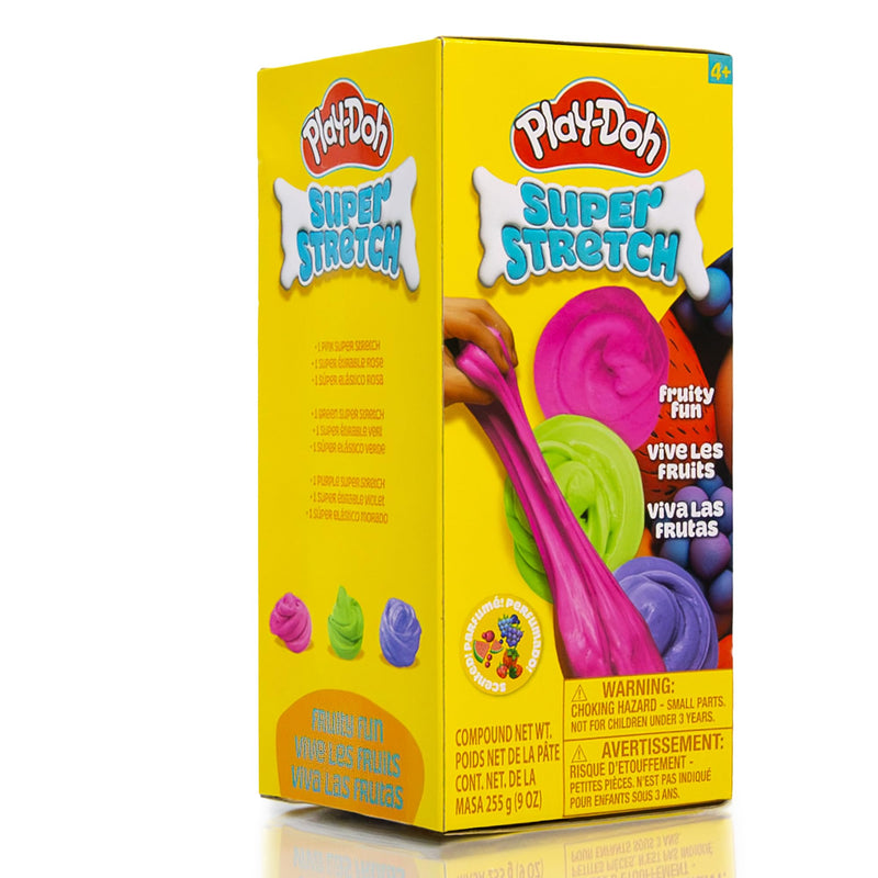 Play - Doh - 3 Stack Jars - SUPER STRETCH - Fruity Fun Toys & Games