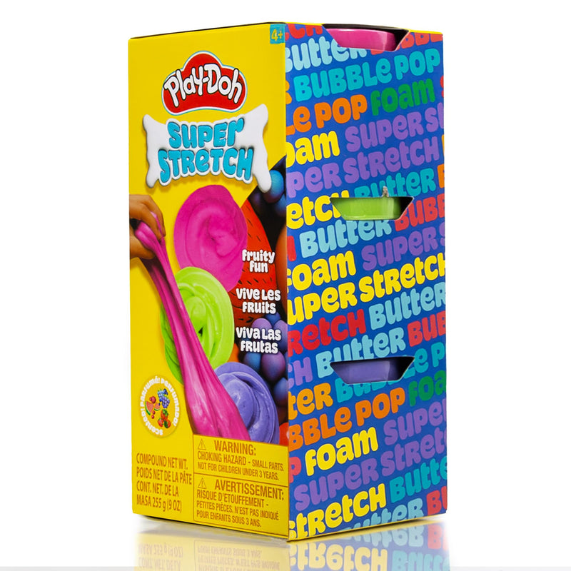 Play - Doh - 3 Stack Jars - SUPER STRETCH - Fruity Fun Toys & Games