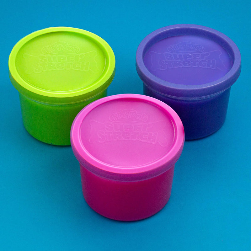 Play - Doh - 3 Stack Jars - SUPER STRETCH - Fruity Fun Toys & Games
