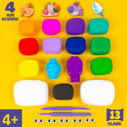 Play - Doh - AIR DRY CLAY - 13pc MULTI PACK Toys & Games