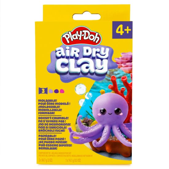 Play - Doh - AIR DRY CLAY - Build a Buddy Asst (Flower/Octopus/Turtle) Toys & Games