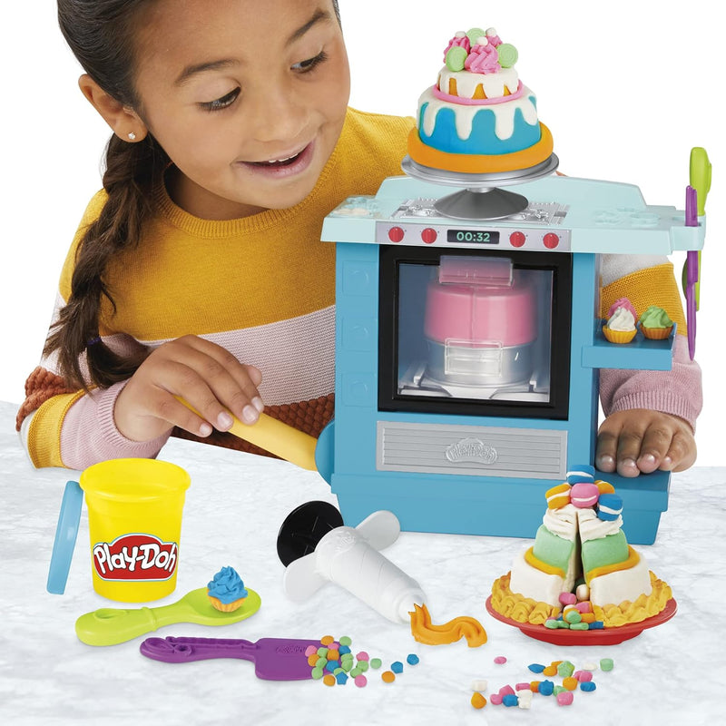 PLAY - DOH - Kitchen Creations - Rising Cake Oven Bakery Playset Toys & Games