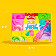 Play - Doh - Multi Scented - SUPER STRETCH - 12pc VARIETY PACK Toys & Games