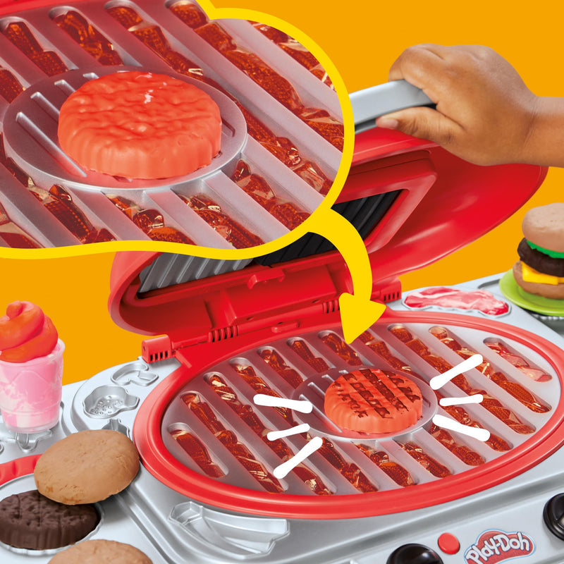 Play - Doh - SIZZLIN GRILL PLAYSET Toys & Games