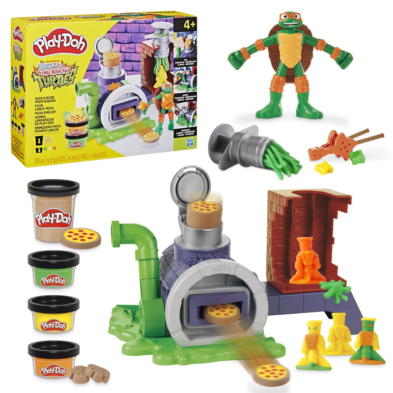 Play - Doh - TMNT SLICE and BLAST PIZZA PLAYSET Toys & Games
