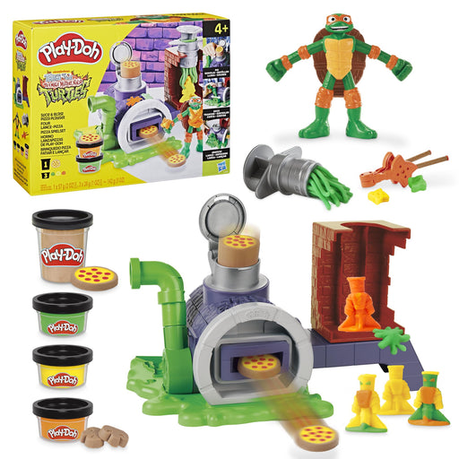 Play - Doh - TMNT SLICE and BLAST PIZZA PLAYSET Toys & Games