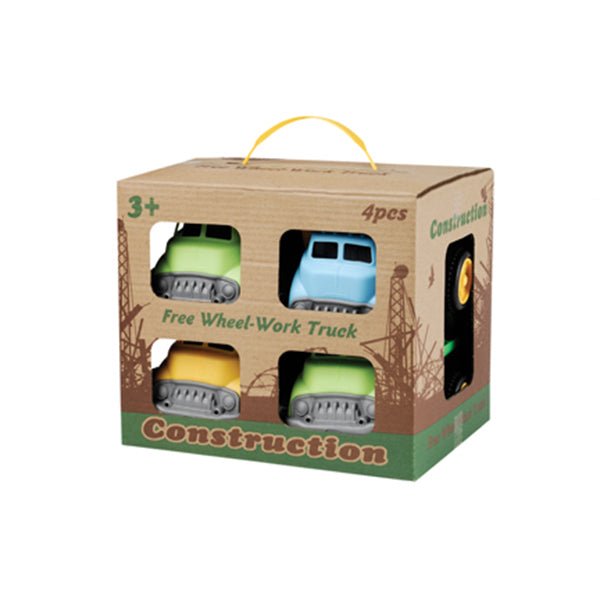 Playwell - 4 - PK CONSTRUCTION TRUCKS Toys & Games