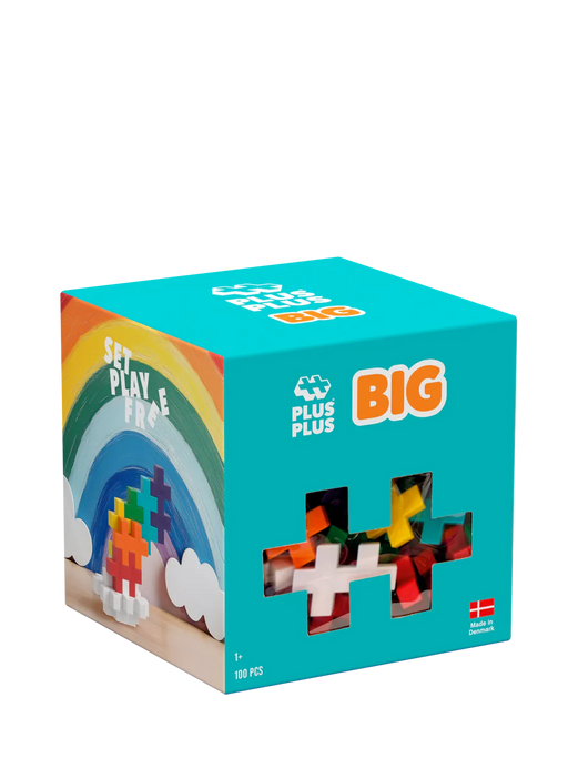 Plus - Plus - BIG - RAINBOW MIX - 100pcs Toys & Games