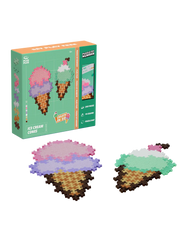 Plus - Plus - PUZZLE BY NUMBER - ICE CREAM CONES - 250pcs Toys & Games
