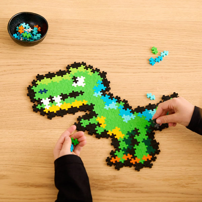 Plus - Plus - Puzzle BY Number - T - REX - 250 Pc Toys & Games