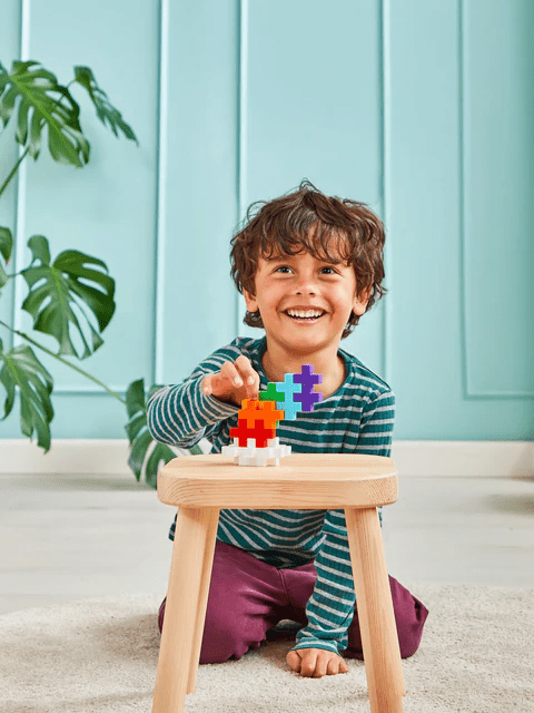 Plus - Plus - TUBE - BIG - RAINBOW - 15pcs Toys & Games