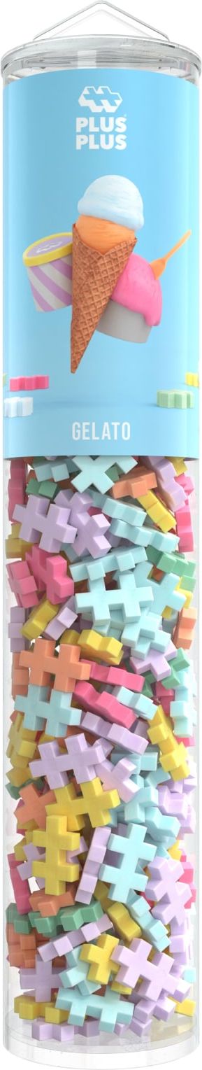 Plus - Plus - TUBE - GELATO MIX - 240pcs Toys & Games