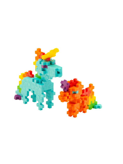 Plus - Plus - TUBE - RAINBOW UNICORNS - 100pcs Toys & Games