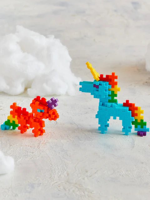 Plus - Plus - TUBE - RAINBOW UNICORNS - 100pcs Toys & Games