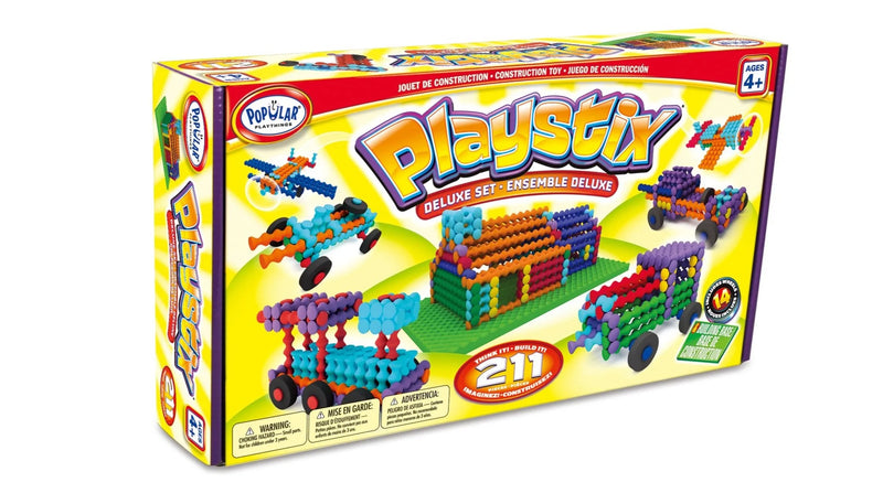 Popular Playthings Playstix Deluxe 211-piece set, item 90001