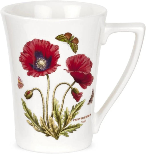 Portmeirion - Botanic Garden - Mandarin Mug - Poppy | 10 oz Home & Kitchen