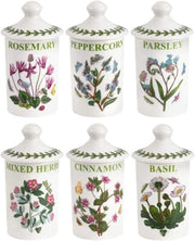 Portmeirion - Botanic Garden - Spice Jars (Set of 6) 4.5 in Home & Kitchen