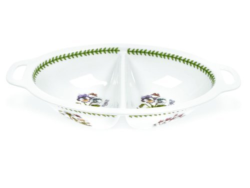 Portmeirion - Botanic Garden - Vegetable Dish DIV | 15.5 x 9.5 in Home & Kitchen