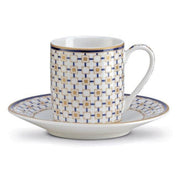 Pozzi Milano - CHARLES - Espresso Cup & Saucer - Set of 2 | 80ml / 2.7oz Home & Kitchen