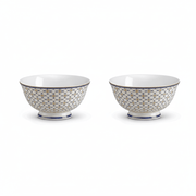 Pozzi Milano - CHARLES - Set of 2 Bowls | 11cm / 4.3in Home & Kitchen