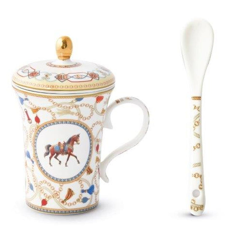 Pozzi Milano - CHEVAL - Infuser Mug | 300ml / 10oz Home & Kitchen