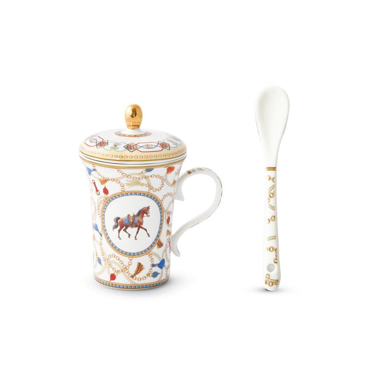 Pozzi Milano - CHEVAL - Infuser Mug | 300ml / 10oz Home & Kitchen