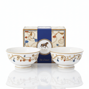Pozzi Milano - CHEVAL - Set of 2 Bowls | 11cm / 4.3in Home & Kitchen