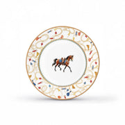 Pozzi Milano - CHEVAL - Side Plate - Brown | 19.5cm / 7.7in Home & Kitchen