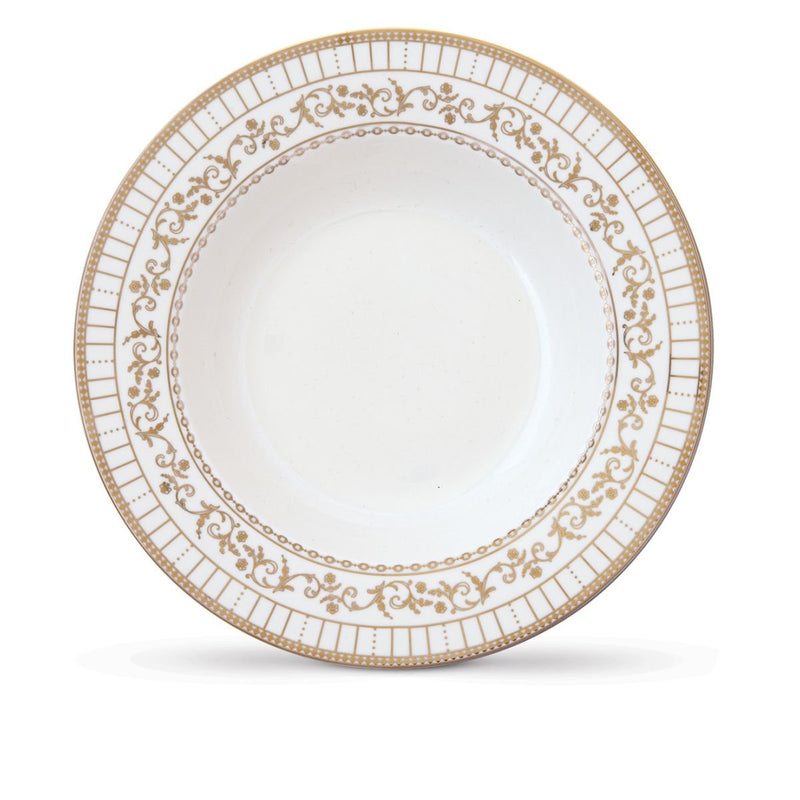 Pozzi Milano - GOLDEN - Soup Plate | 21.5cm / 8.5in Home & Kitchen