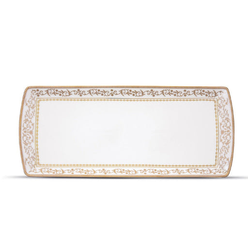 Pozzi Milano - GOLDEN - Tray | 35x15cm / 13.8x5.9in Home & Kitchen