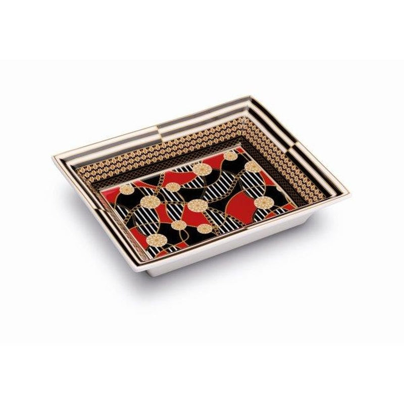 Pozzi Milano - LIVING CHAINS - Change Tray | 19.5 x 15.5cm / 7.7x6.0 in Home & Kitchen