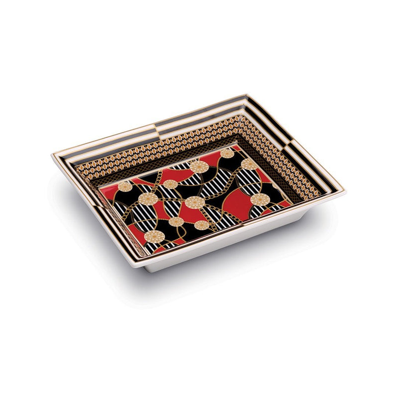 Pozzi Milano - LIVING CHAINS - Change Tray | 19.5 x 15.5cm / 7.7x6.0 in Home & Kitchen