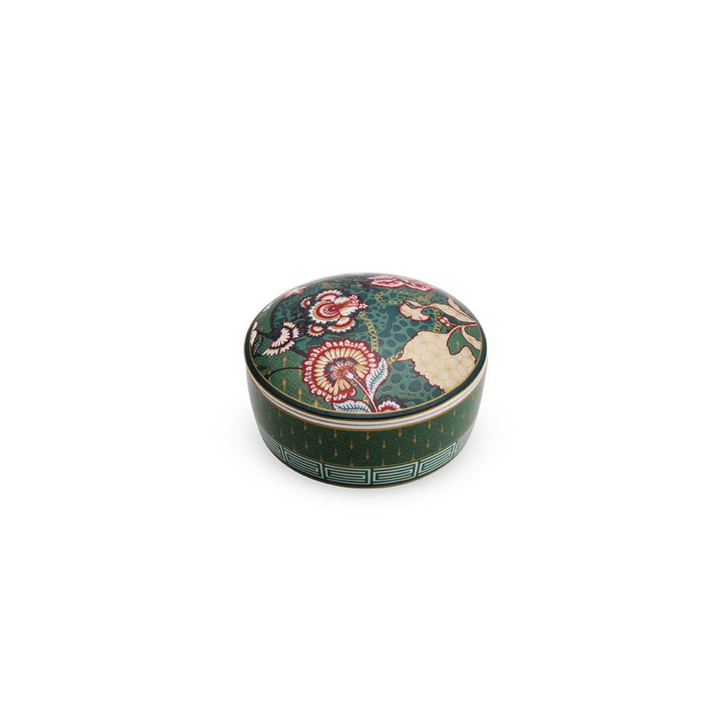 Pozzi Milano - LIVING CHINTZ - Small Round Jewelry Box Home & Kitchen