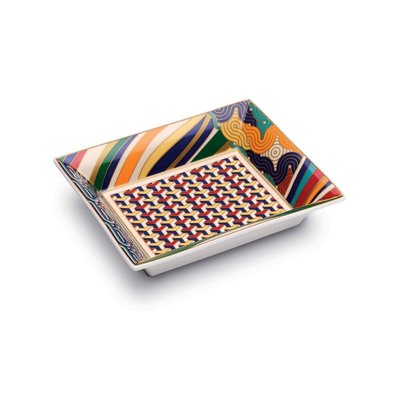 Pozzi Milano - LIVING GEOMETRIC - Change Tray | 19.5 x 15.5cm / 7.7x6in Home & Kitchen