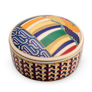 Pozzi Milano - LIVING GEOMETRIC - Small Round Jewelry Box Home & Kitchen