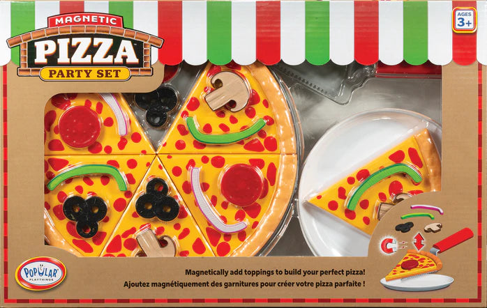 Popular Playthings - Magnetic Pizza Party Set