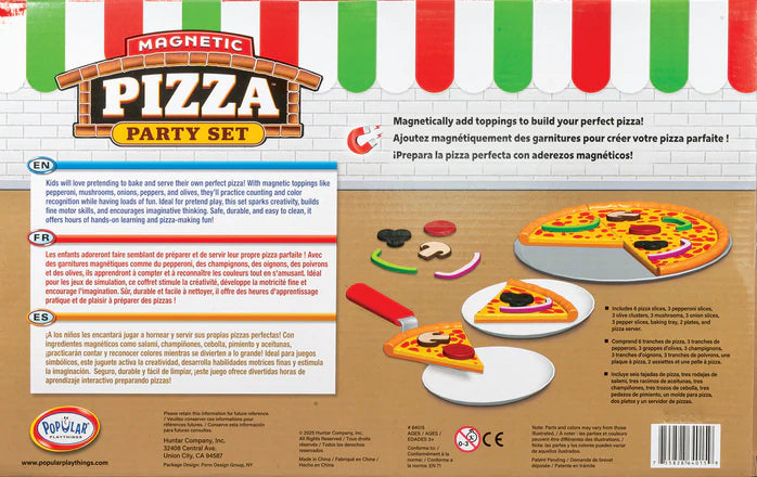 Popular Playthings - Magnetic Pizza Party Set