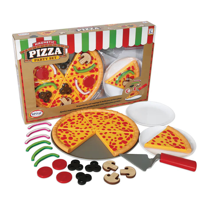 Popular Playthings - Magnetic Pizza Party Set